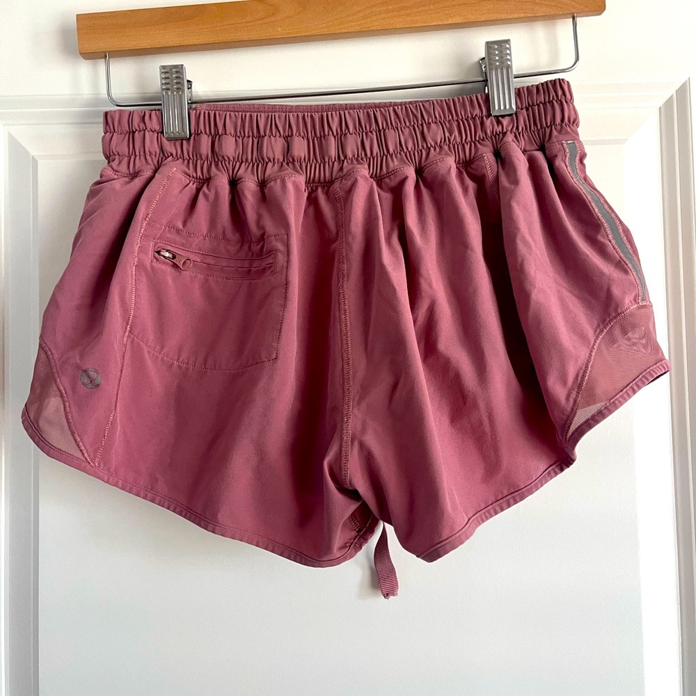 Hotty Hot Low-Rise Lined Short 2.5" - Rose colored